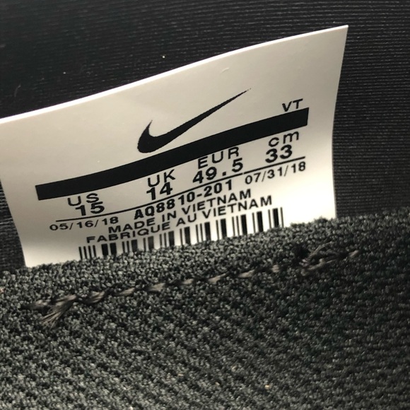 New Nike Air Vapormax Run Utility Olive Shoes - Picture 7 of 7